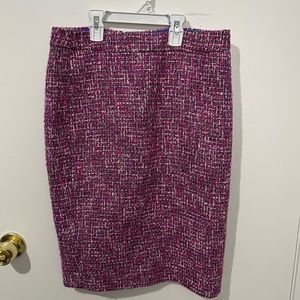 J. Crew tweed pencil skirt